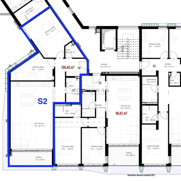 Apartma s pogledom na morje v središču mesta